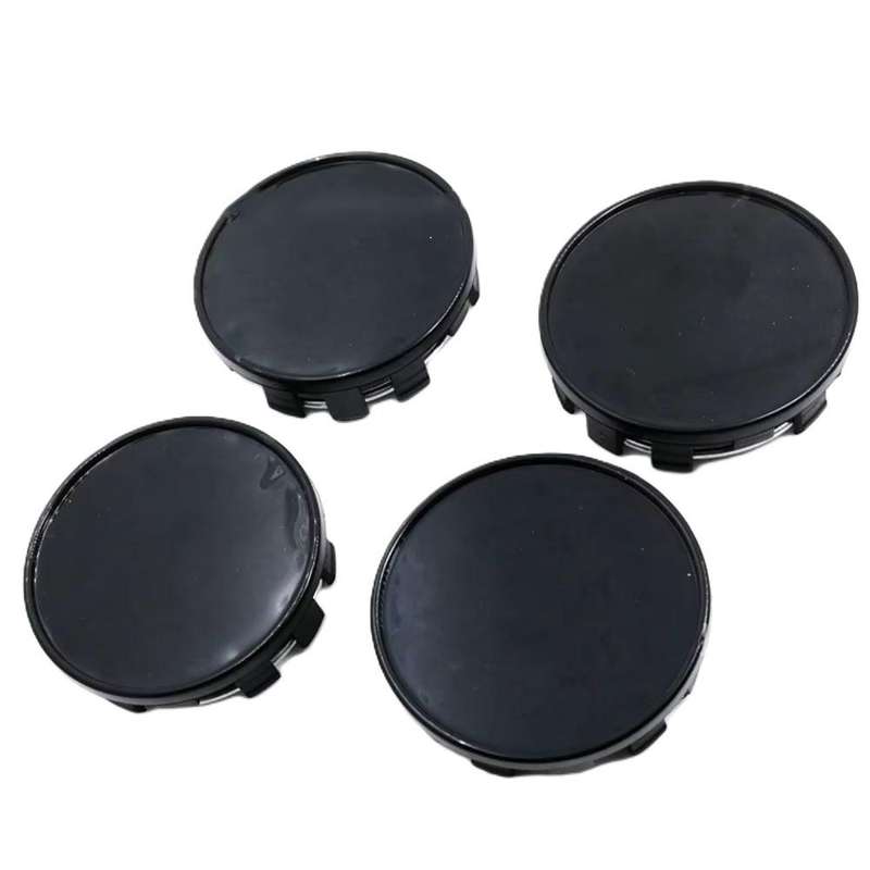 4x Wheel centre Cap Bases (without branding / stickers): 54 / 50mm (Black)