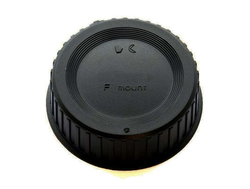 Generic Lens Rear Cap and Camera Body Cap Set for Nikon F-mount Cameras
