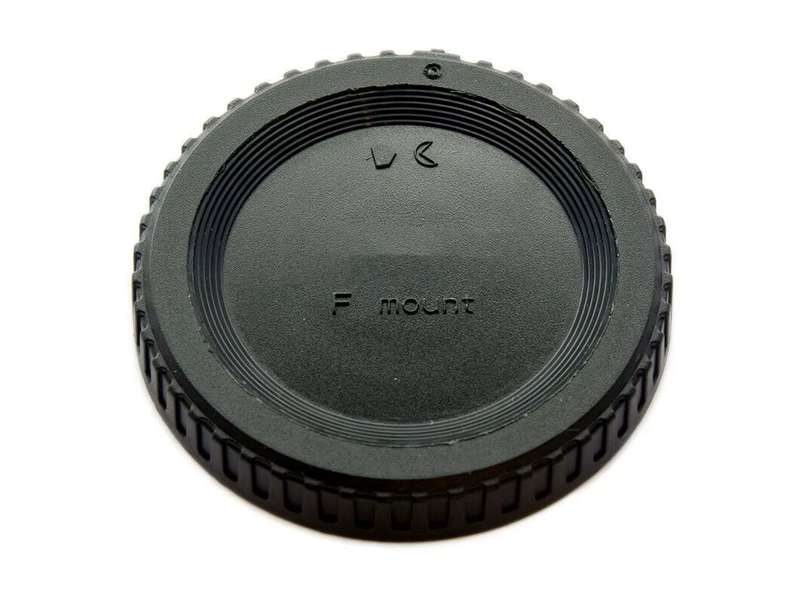 Generic Lens Rear Cap and Camera Body Cap Set for Nikon F-mount Cameras