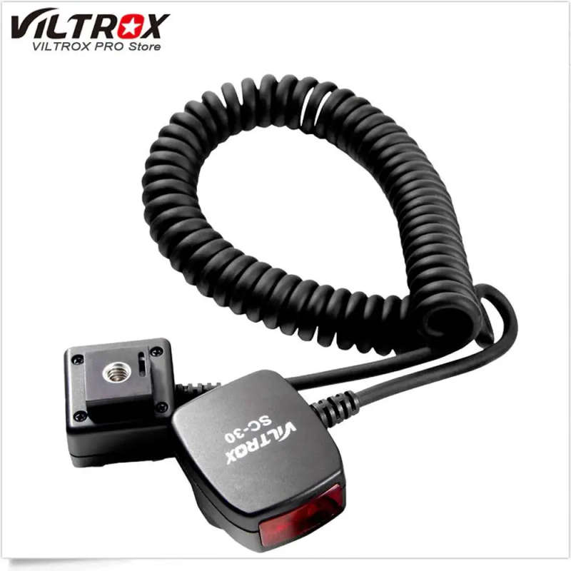 Viltrox SC-30 TTL Off-camera Shoe Sync Cord for Nikon DSLR / Flashes