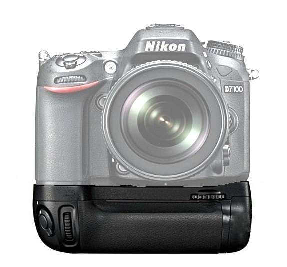 Generic Battery Grip for Nikon D7000 / D7200 DSLR Cameras (MB-D15)