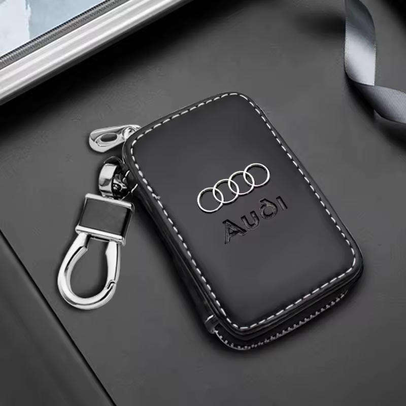 Leather Car Key Wallet for Audi