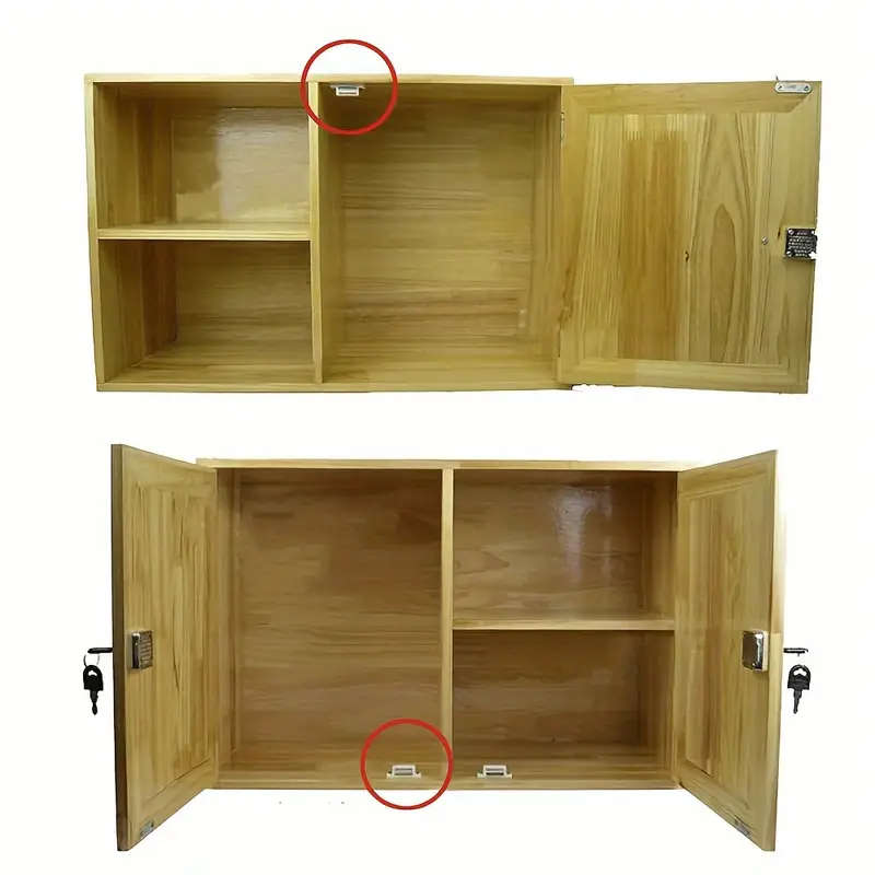 4x Magnetic locks for cabinet doors