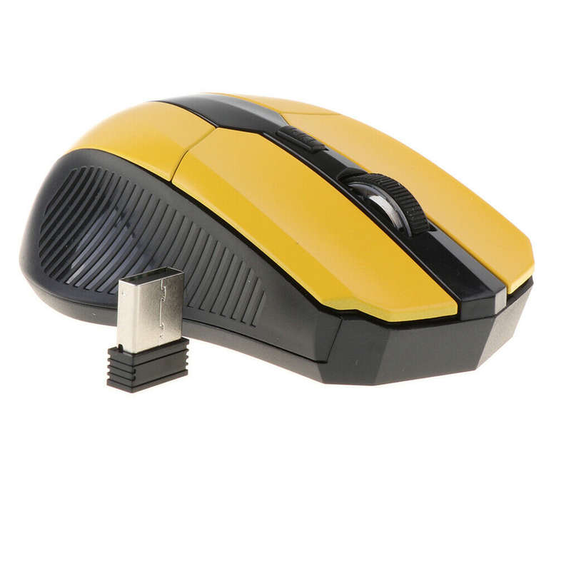 2.4GHz Wireless Cordless Optical Mouse USB Receiver for PC Laptop