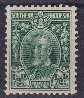 Southern Rhodesia, 1931_1933, Field Marshall, ½d, Perfs 11½, MNH