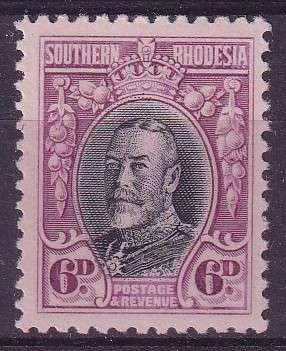 Southern Rhodesia, 1931_1934, Field Marshall, 6d, Perfs 11½, MNH
