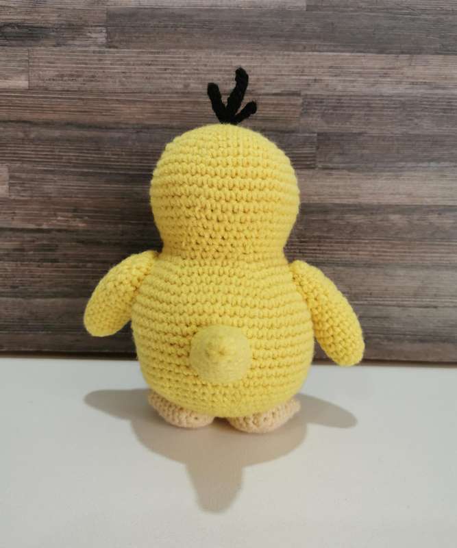 Beautiful Pokémon Psyduck Hand Crochet Plushy