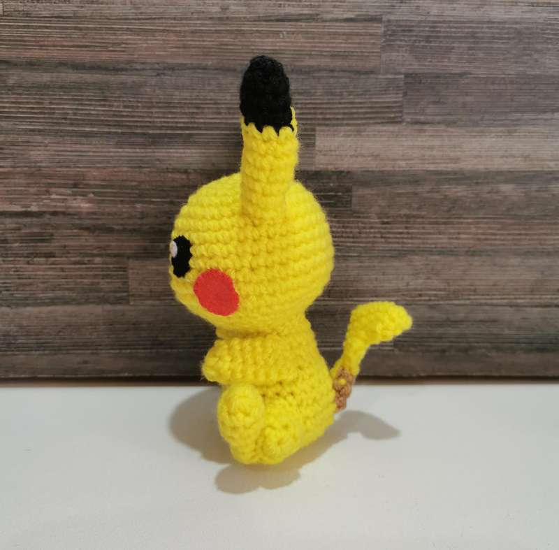 Beautiful Pokémon Pikachu Hand Crochet Plushy