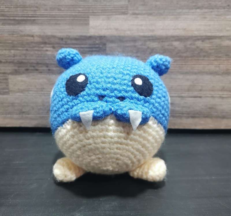 Beautiful Pokémon Spheal Hand Crochet Plushy