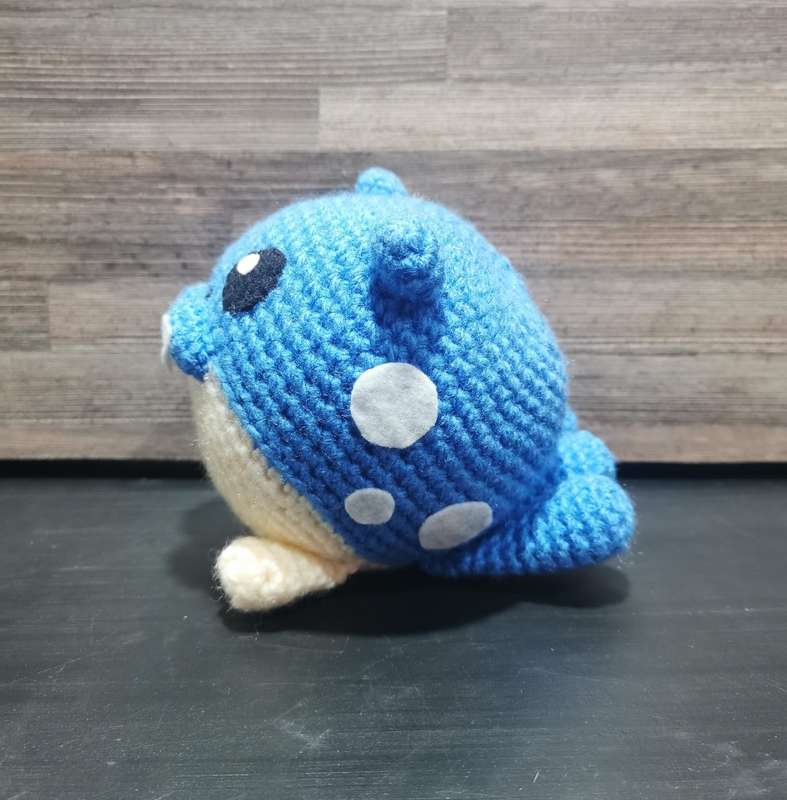 Beautiful Pokémon Spheal Hand Crochet Plushy
