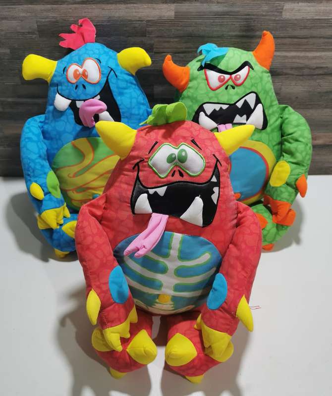 2006 Doodle Monster Plushie Collection