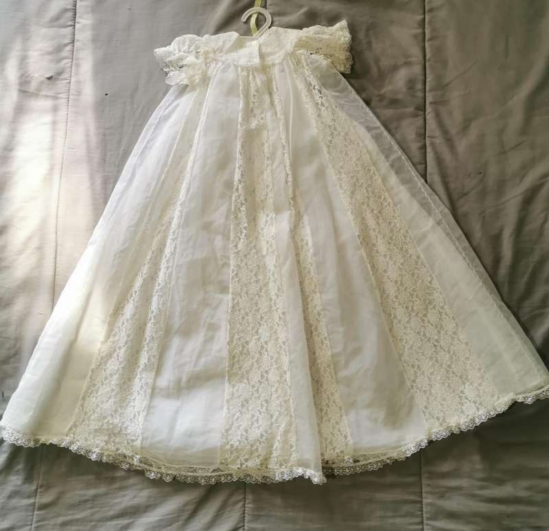 Vintage 1987 Christening Gown