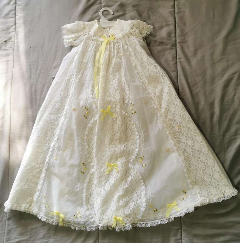 Vintage 1987 Christening Gown