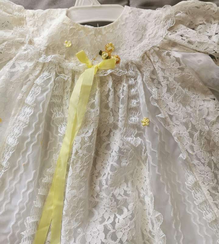 Vintage 1987 Christening Gown