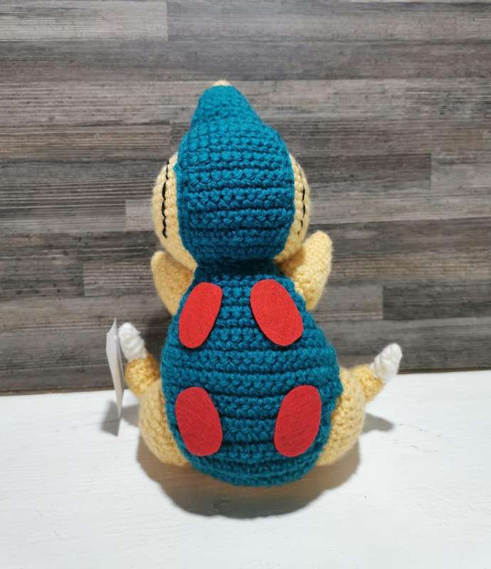Beautiful Pokémon Cyndaquil Hand Crochet Plushy