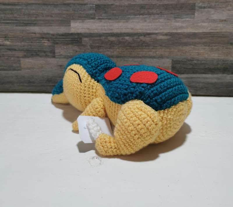Beautiful Pokémon Cyndaquil Hand Crochet Plushy