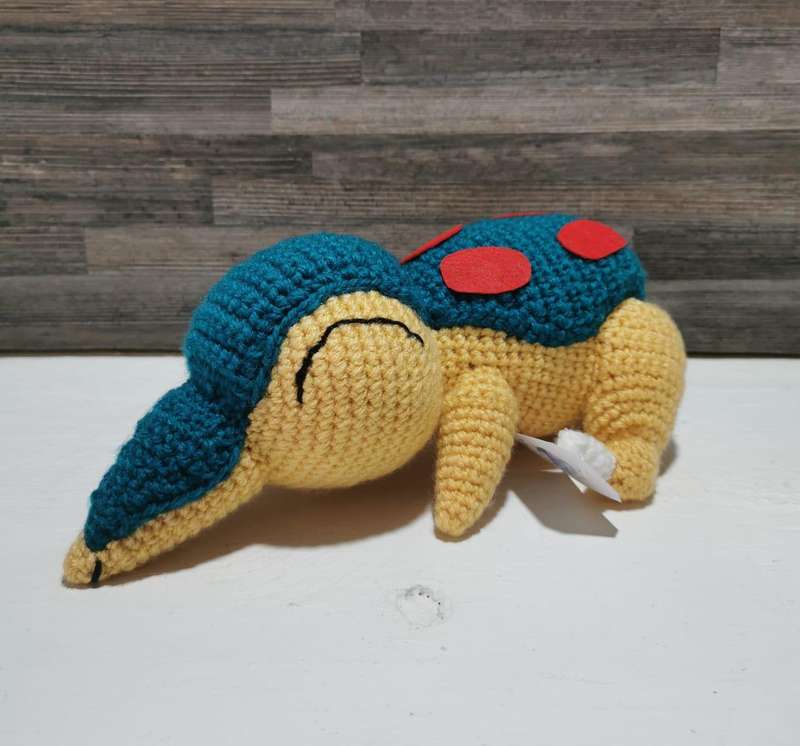 Beautiful Pokémon Cyndaquil Hand Crochet Plushy