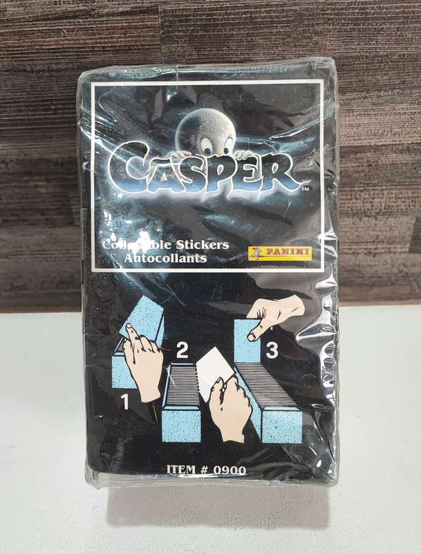1995 Panini Casper The Movie Collectible Stickers(Factory sealed box)