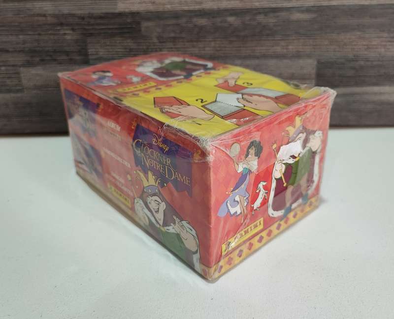 1996 Panini Disney`s The Hunchback of Notre Dame Collectible Stickers(factory sealed box)