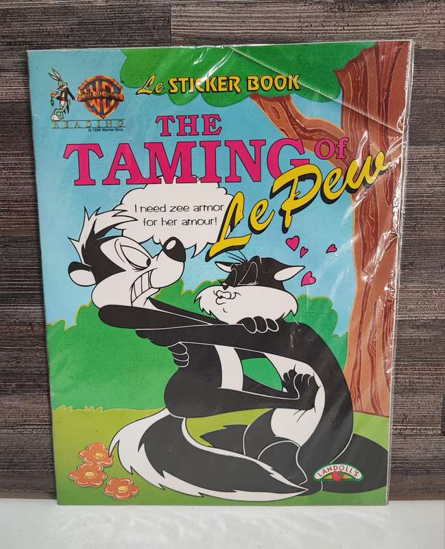 Vintage 1996 Looney Tunes Coloring & Activity Books