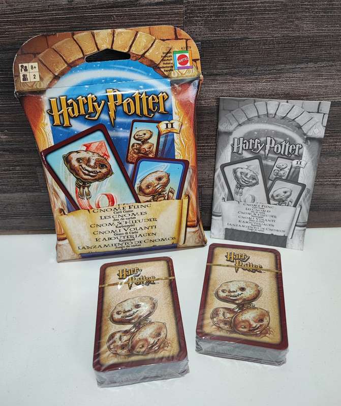 Mattel Harry Potter Gnome Fling Card Game