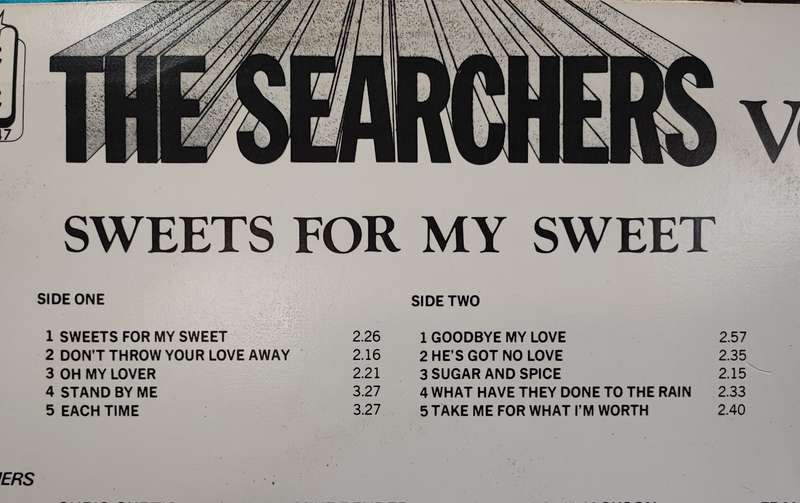 Vintage LP Record - The Searchers