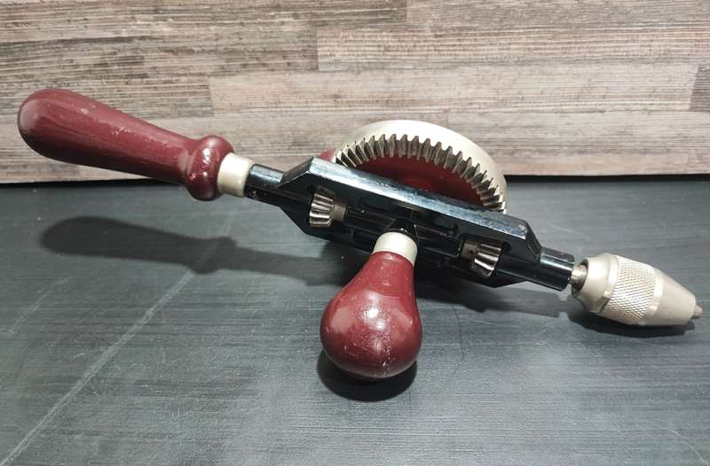 Vintage Stanley 803 Eggbeater Style Hand drill(Great Condition)