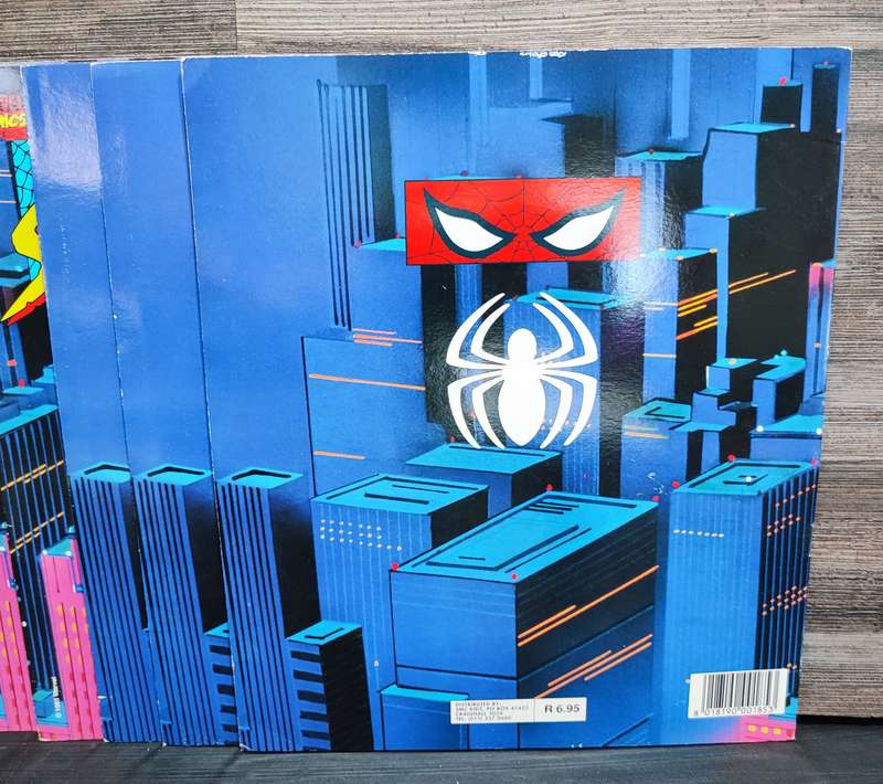 1995 Panini Marvel`s Spiderman Sticker Albums and Collectible Stickers(Huge Lot)Last Available