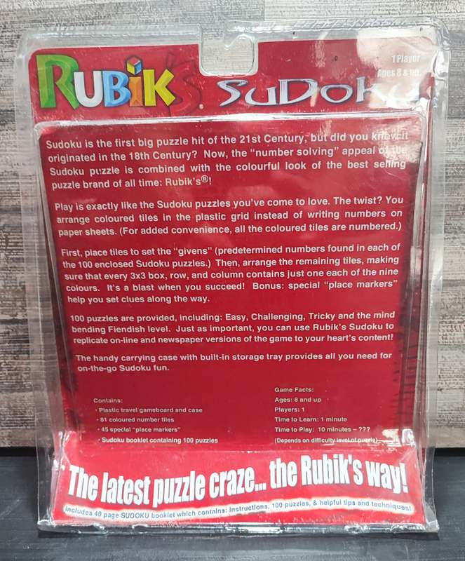 Rubik's Sudoku Game