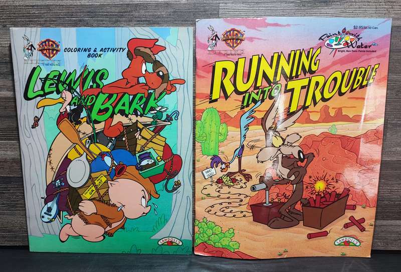 Vintage Colour/Activity Book Collection