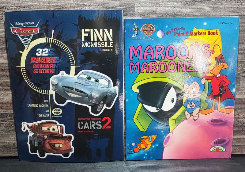 Vintage Colour/Activity Book Collection