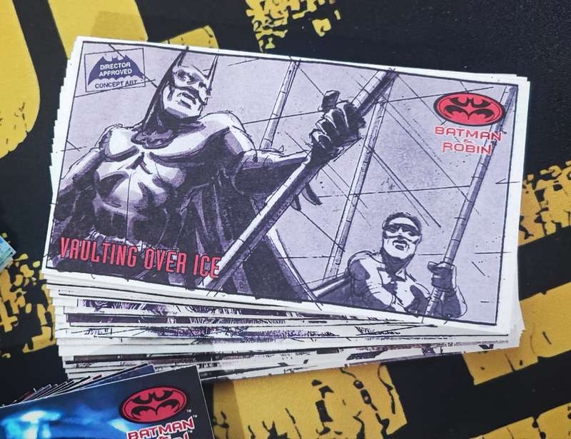 Vintage 1997 SkyBox Batman and Robin Factory Collectible Cards