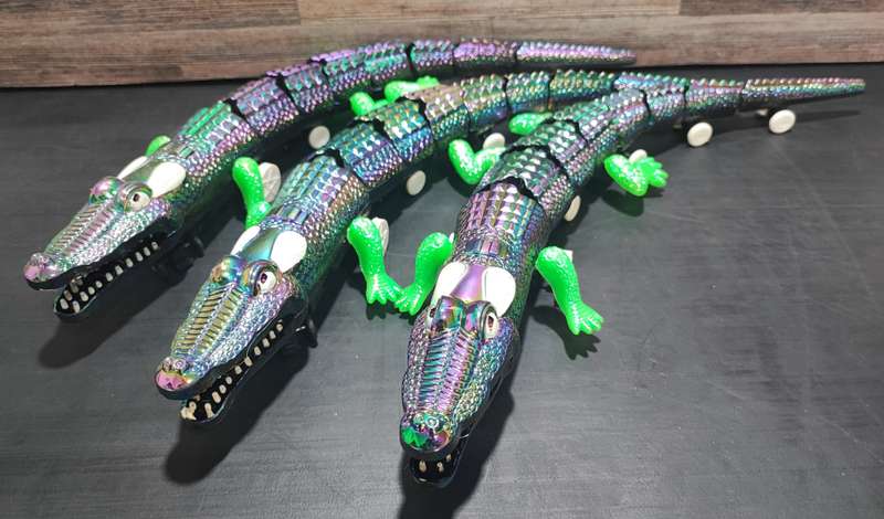 Electronic Moving Crocodile Combo