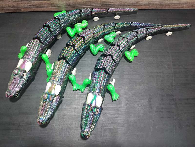 Electronic Moving Crocodile Combo