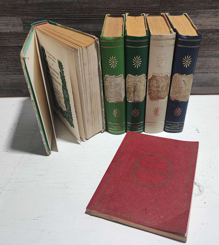 Vintage Readers Digest Bedside Library