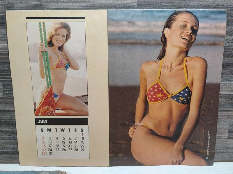 Vintage Scope Calendar and books