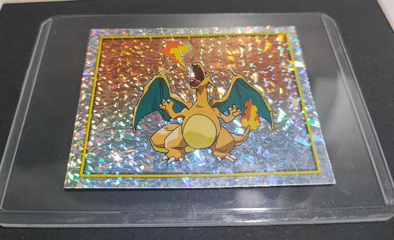 Framed Rare 2000 Topps Pokémon Charizard