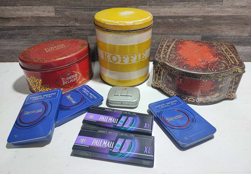 Collectible Vintage Tins