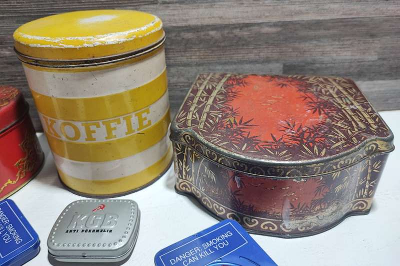 Collectible Vintage Tins