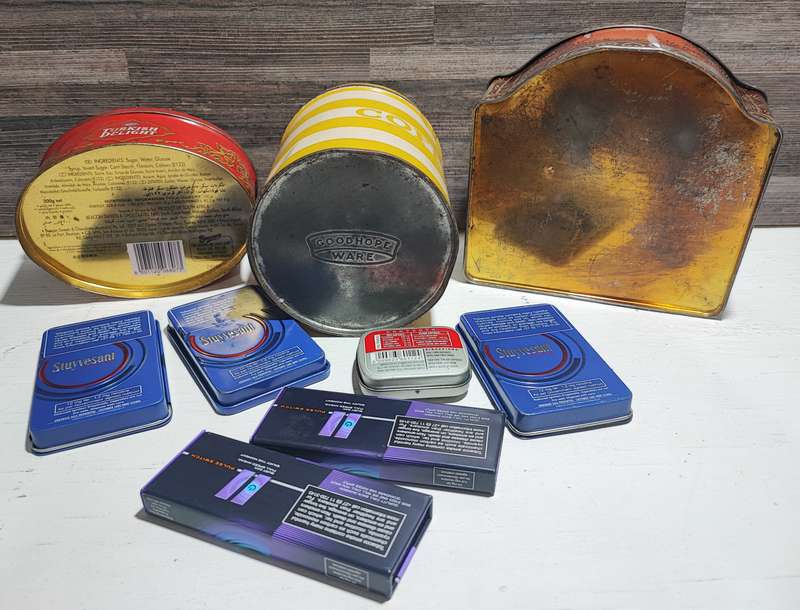 Collectible Vintage Tins