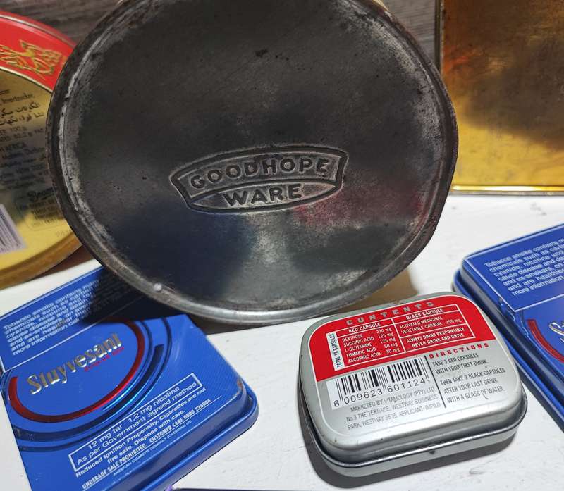 Collectible Vintage Tins