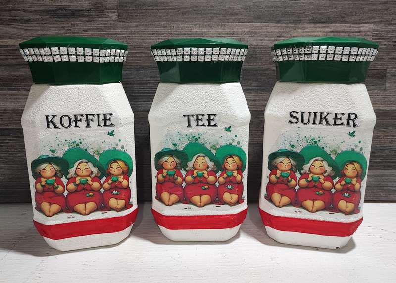 Unique Style Koffie Tee and Suiker Set
