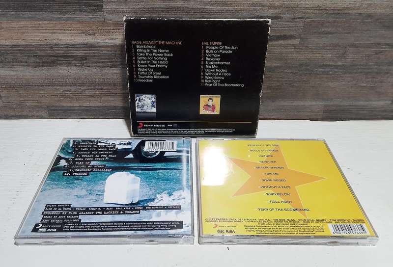 Rage Against The Machine 2CD Box Set