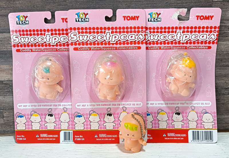 Vintage 1990 TOMY Sweetpeas Collectables