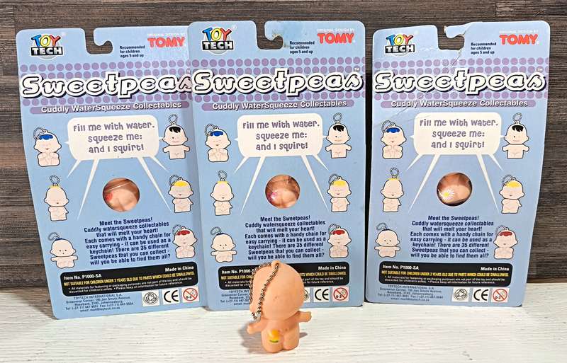 Vintage 1990 TOMY Sweetpeas Collectables