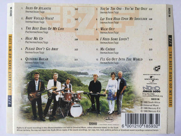 BZN  The Best Days Of My Life CD
