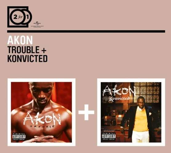 Akon - 2 For 1: Trouble / Konvicted CD