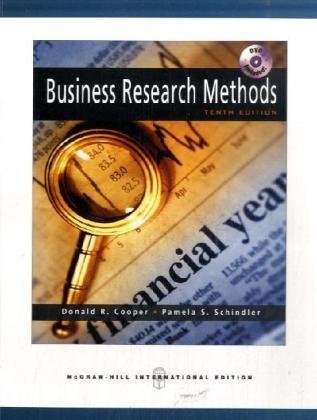 Business Research Methods Paperback (Tenth Edition)