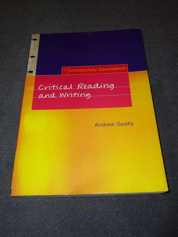 Critical Reading And Writing: An Introductory Coursebook