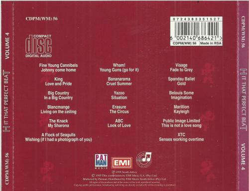Various Artists  Hit That Perfect Beat Volume 4 CD